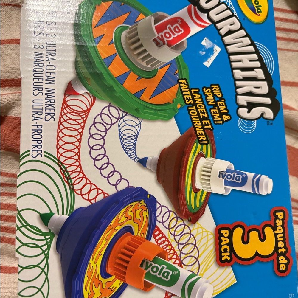 Crayola Whirl Markers Set - Red, Green, Blue